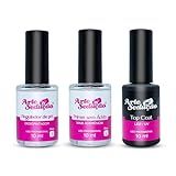 Kit Regulador PH Primer Sem Ácido Top Coat Alto Brilho