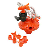Kit Regulador Pressão De Água Bebedouro De Frangos Completo