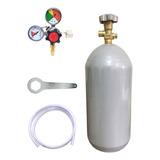 Kit Reguladora De Pressão 1 Saída Cilindro Co2 4 Kg Chopp