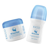 Kit Regulateur 1 Desodorante Em Creme E 1 Roll on Racco Fragrância Suave