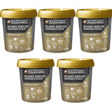 Kit Rejunte Acrílico Piscinas Ceramfix 5 Unidades Cores