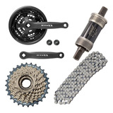 Kit Relação 26 29 21v Pedivela catraca corrente mov Central