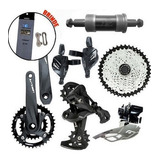 Kit Relação 2x10 Wild Coroa Dupla 38 24 175mm Cambio Cassete