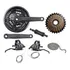 Kit Relação Bike Pedivela Catraca Corrente 21v Rapid Fire