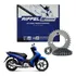 Kit Relação Biz 125 / Biz 110i Todas Riffel Aço1045 Promoção