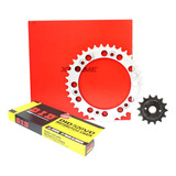 Kit Relação C Retentor Honda Nx 350 Sahara Vaz Did