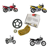 Kit Relação Cbx250 Twister 2001 08 C Retentor Dourada