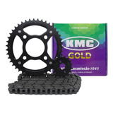 Kit Relação Cg 150/ Titan/fan Kmc Gold Com Retentor Aço1045