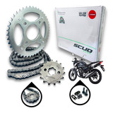Kit Relação Cg 160 Titan Fan Start Retentor Original Scud