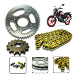 Kit Relaçao Cg Titan 160 Fan 160 Start C Retentor Dourada