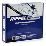 Kit Relação Cg Titan Fan 150-160 Start Todas Riffel Aço 1045