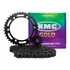 Kit Relação Com  Retentor Aço 1045 Honda Xre 300 Kmc