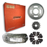 Kit Relacao Completa coxim Bucha Coroa Titan fan 150 mix 4