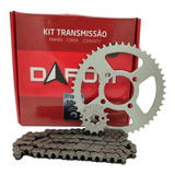 Kit Relação Completo Xtz 125 Trilha Corrente Coroa E Pinhão