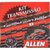 Kit Relação Coroa Corrente Pinhão Dafra Next 250 allen