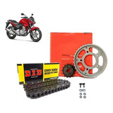 Kit Relação Coroa Pinhão Corrente Transmissão Did Daido Vaz Xtreme Honda Cb 300 Aço 1045 Retentor Cb300 Cb300r