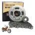 Kit Relação Corrente Coroa Pinhão Aço 1045 Dafra Kansas 150 
