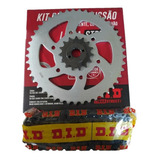 Kit Relacão Did Ktm Duke 390 Completa Com Retentor