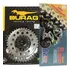 Kit Relação Durag Cz Chain Ktm 990 Superduke 16/38 520 Corrente Dourada