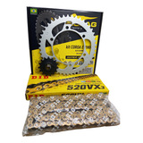Kit Relação Durag Did Vx3 Dourada Xt660r 2015 2016 2017