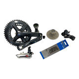 Kit Relação Grupo Shimano Sora R3000 2x9v S Sti S Freio