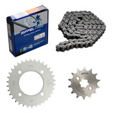 Kit Relação Honda Biz 110 125 Todas Riffel Original