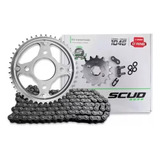 Kit Relação Honda Cg Titan 150 Transmissão Com Retentor