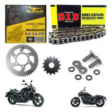Kit Relação Kawasaki Vulcan 650 Corrente Did C retento 2019
