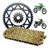 Kit Relação Kxf 250 450 Klx 450 Trilha Enduro Corrente Gold