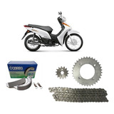 Kit Relação Lona Sapata Freio Traseira Honda Biz 125 2014