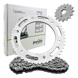 Kit Relação Nxr Bros 160 Xre 190 2016 2023 Aco 1045 Inmetro