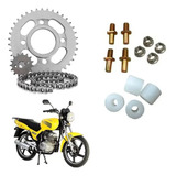 Kit Relaçao Prisioneiro Buchas Coroa Dafra Speed 150