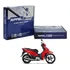 Kit Relação Riffel Biz 125 2005 A 2017 Selo Inmetro Aço 1045