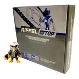 Kit Relação Riffel Cg Fan 125 2014 2016 C Retentor Aço 1045