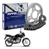 Kit Relação Riffel Start Cg 150 Fan 150 Titan 150 Titanium
