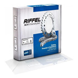 Kit Relação Riffel Yamaha Ybr 125 Factor 125 2009 Até 2016