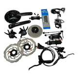 Kit Relação Shimano Completo Altus M2000 3x9v 27v 40 30 22d