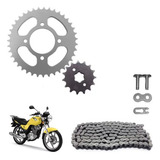 Kit Relação Suzuki Yes 125 Coroa 43 Pinhão 16 Dentes 2008