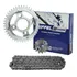 Kit Relação Titan 125 Fan 125 2009 Até 2013 Riffel Aço 1045