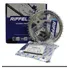 Kit Relaçao Titan Fan Start 160 Riffel Aço 1045 Promoção