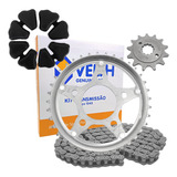 Kit Relação Tração Cbx Twister 250 2008 coxim Bucha Da Coroa