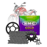 Kit Relaçao Transmissao Cb 300r Com Retentor Kmc Aço 1045