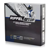 Kit Relação Transmissão Com Retentor Riffel Top Cg Titan 150