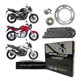 Kit Relação Transmissão Fazer250 05 17 Com Retentor Riffel