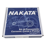 Kit Relação Transmissão Nakata Sundown Max 125 Nakata Aço