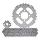 Kit Relação Transmissão Yamaha Xtz 125 Aço 1045 Velth