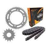 Kit Relação Transmissão Yamaha Xtz 125 Com Retentor