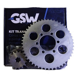 Kit Relação Trilha Dt180 Coroa pinhao corrente