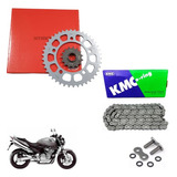 Kit Relação Vaz Cbr 600f Hornet Corrente Kmc C retentor 1997