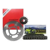 Kit Relação Vaz Cg150 Titan Corrente Kmc C Retentor